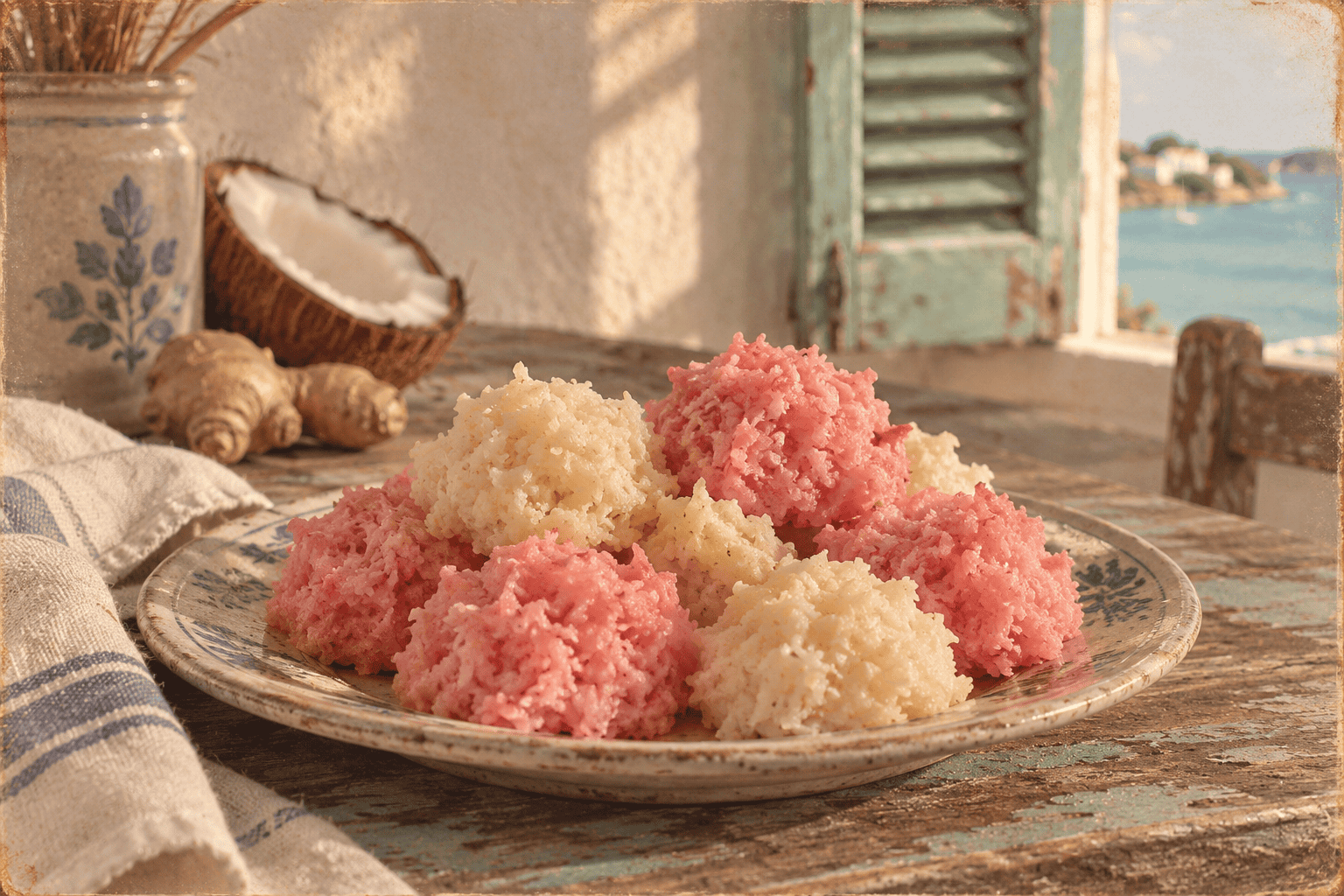 Bermuda Pink Coconut Cake: The Story of a Traditional Island Candy